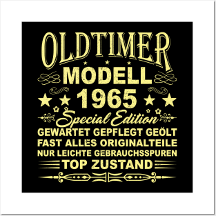 OLDTIMER MODELL BAUJAHR 1965 Posters and Art